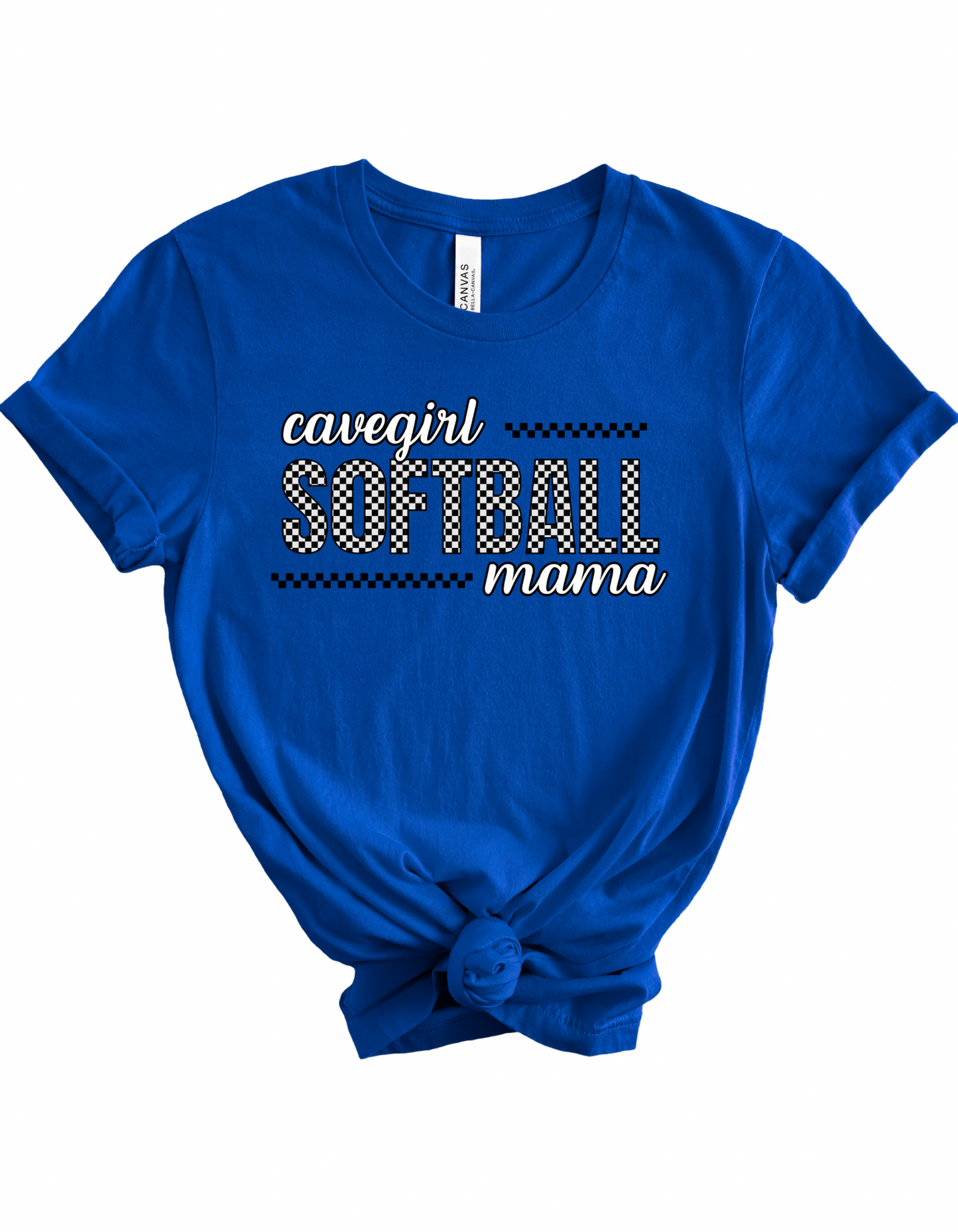 CAVEGIRL SOFTBALL MAMA
