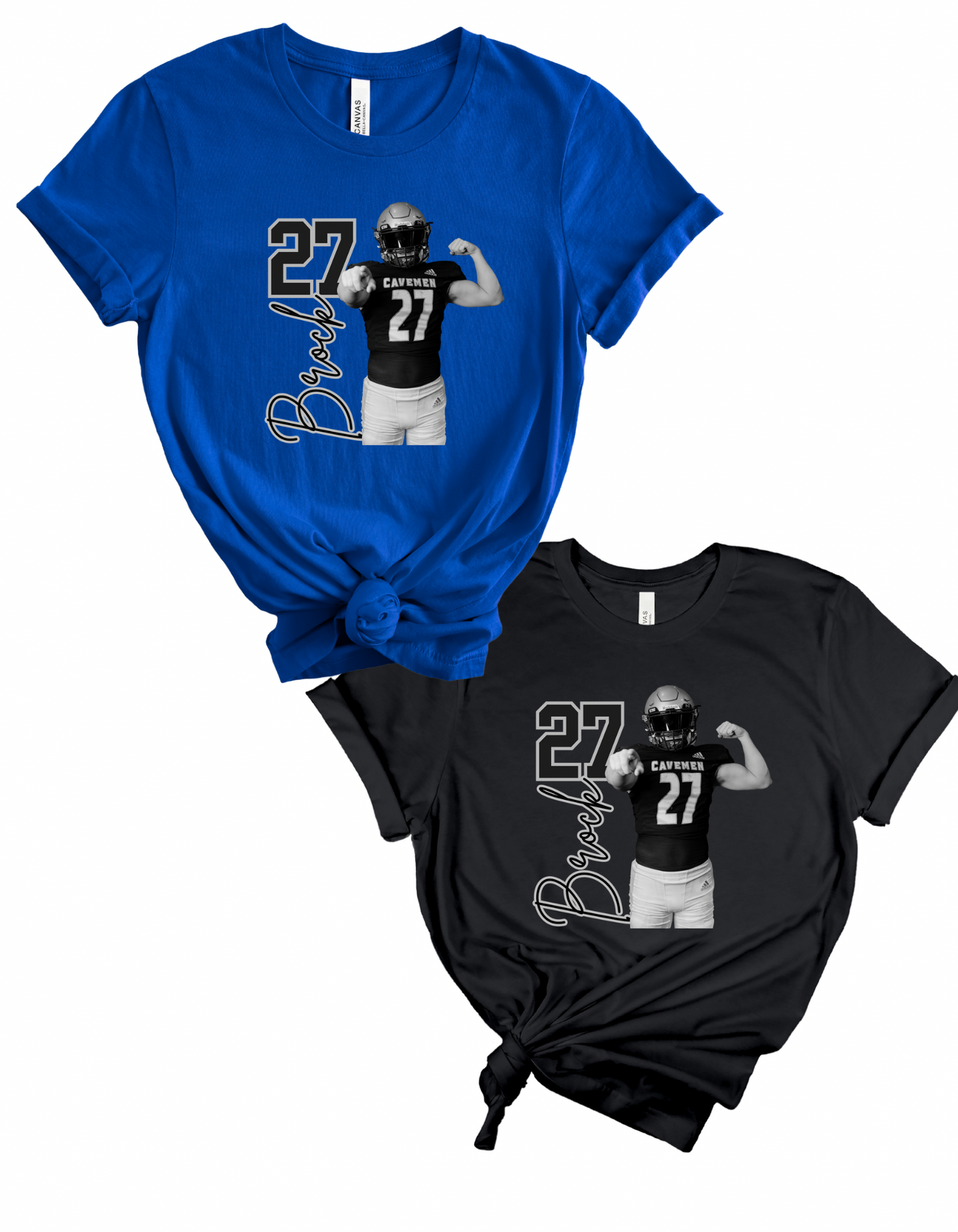 Custom Football Tee
