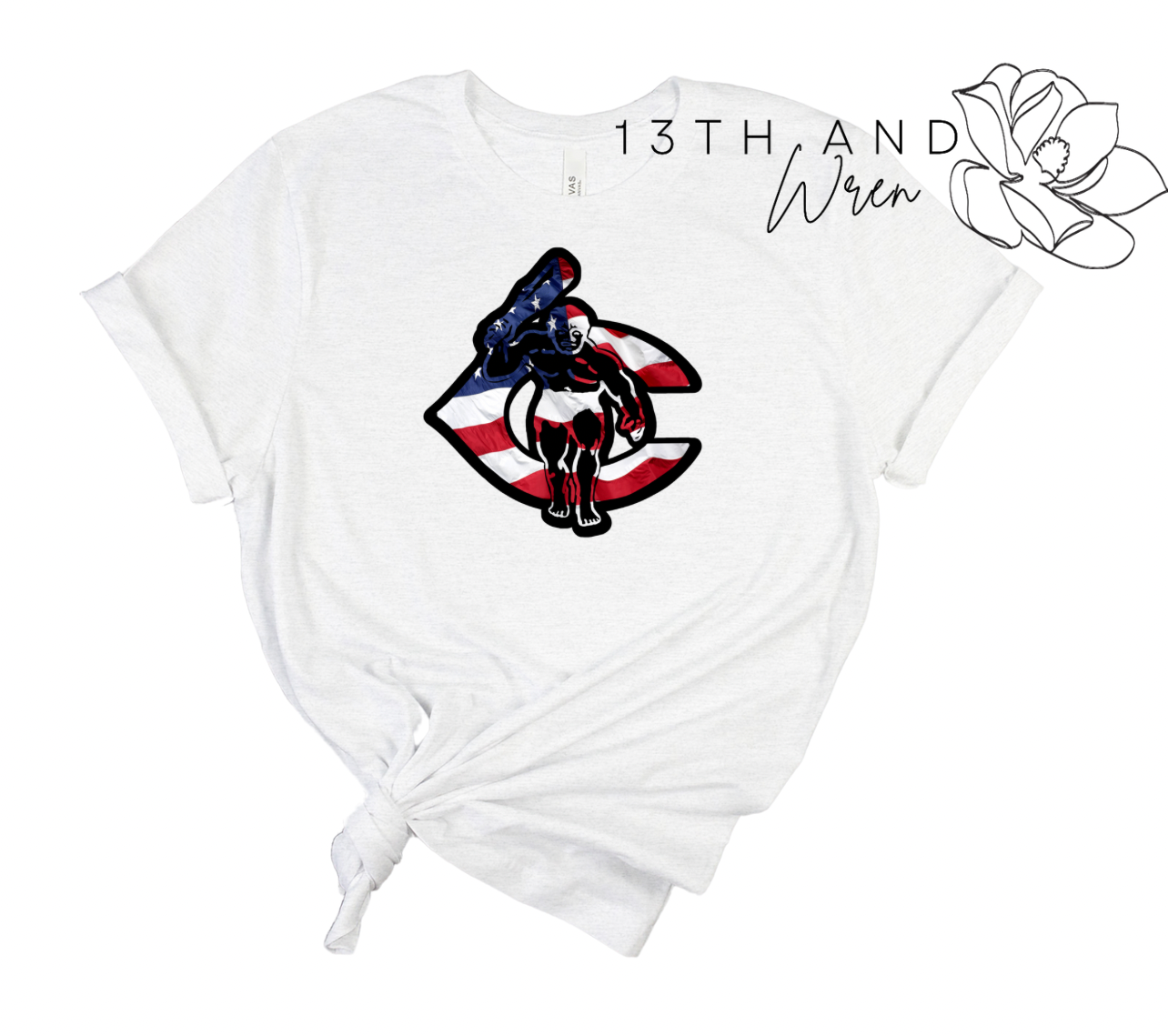 WHITE T-SHIRT MILITARY DAY