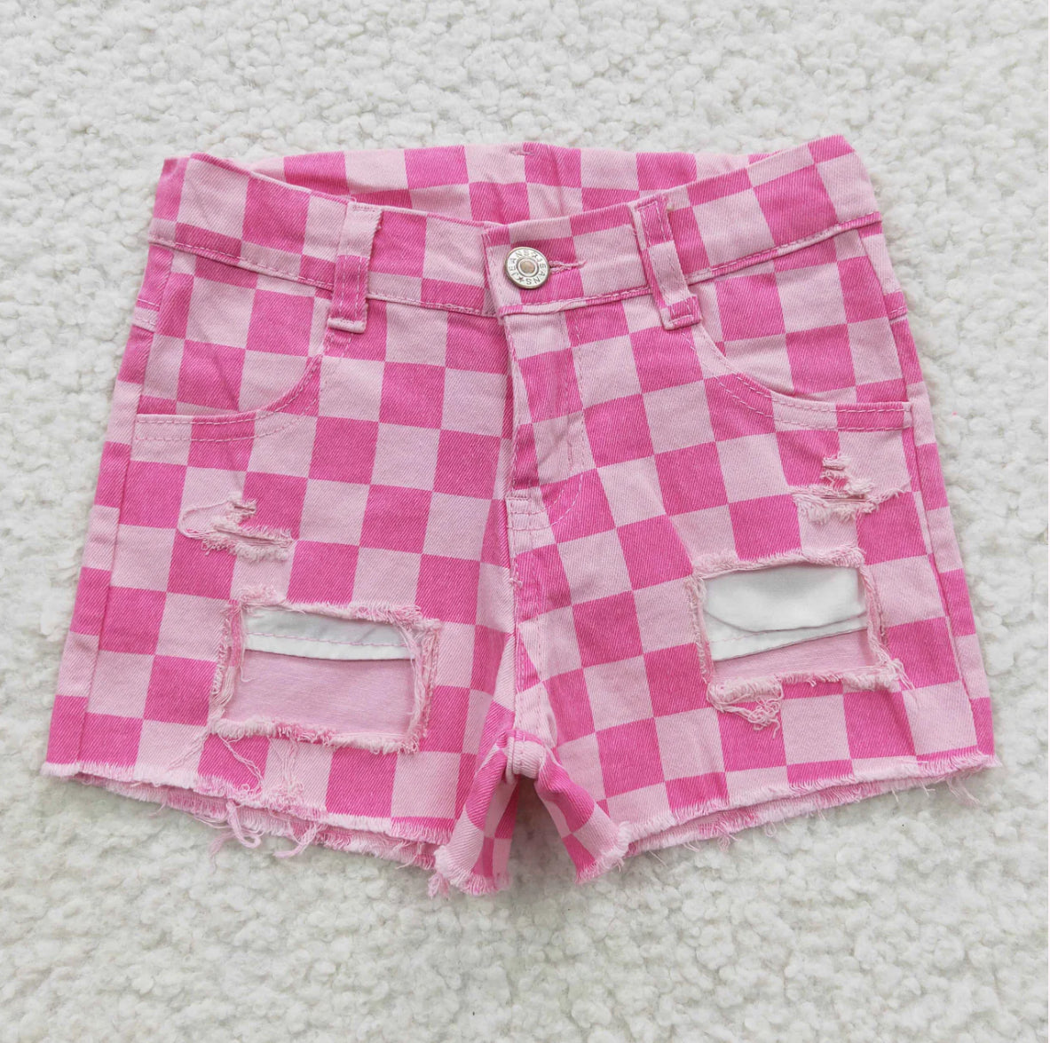 Checkered shorts