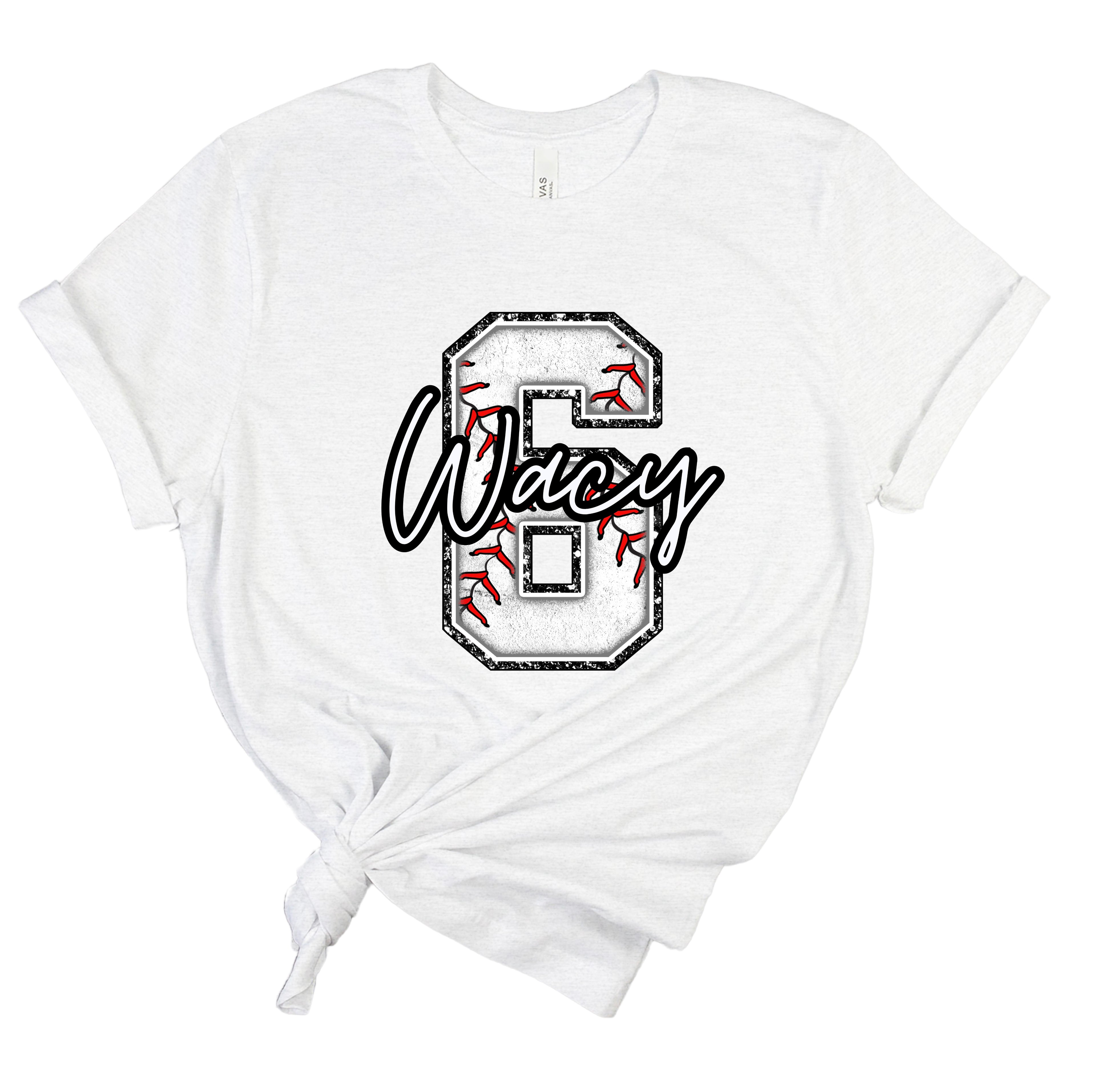 BASEBALL NUMBERS/NAME TEE