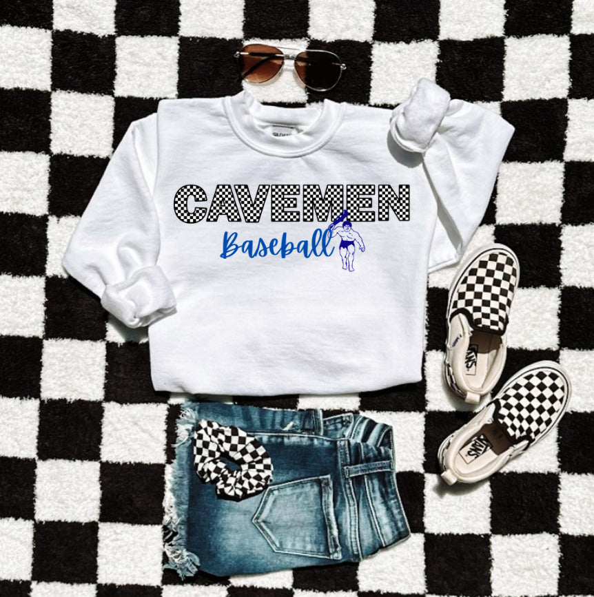 Checkered cavemen