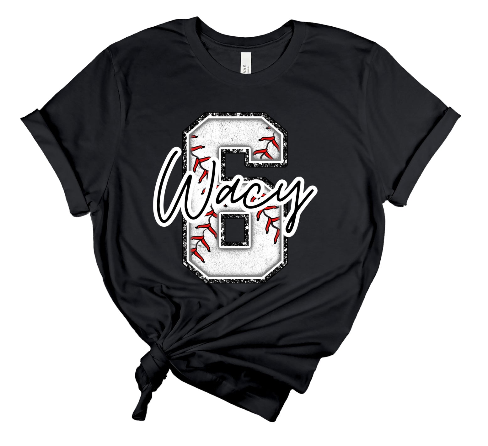 BASEBALL NUMBERS/NAME TEE