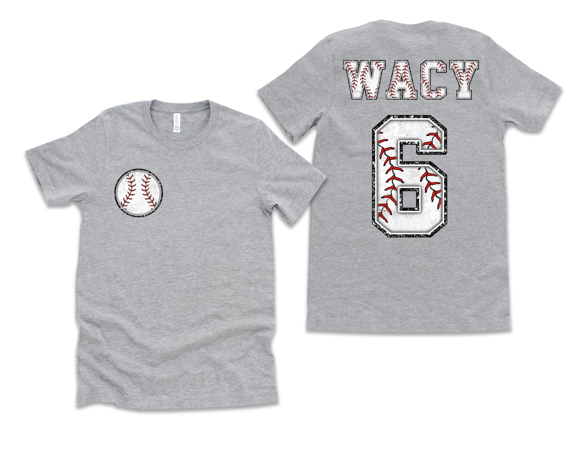 POCKET BASEBALL W/BACK NAME