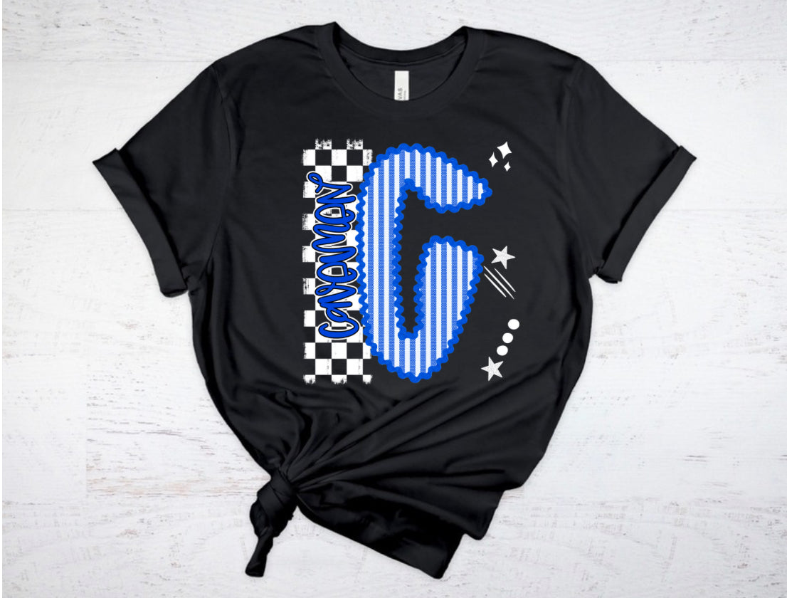 Cavemen stripes & checkers