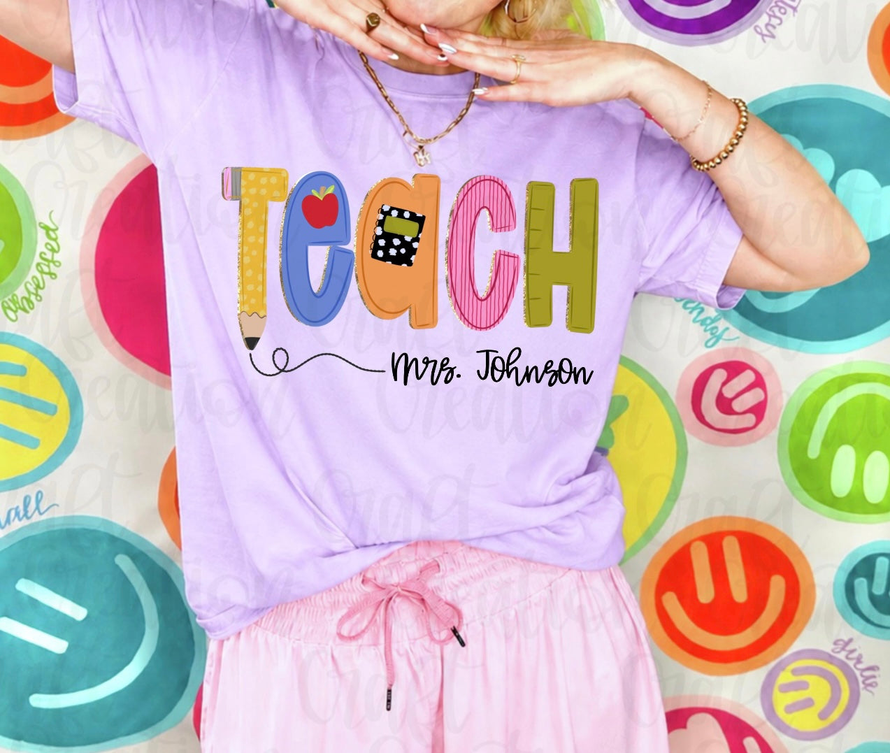 TEACH SHIRT WITH NAME