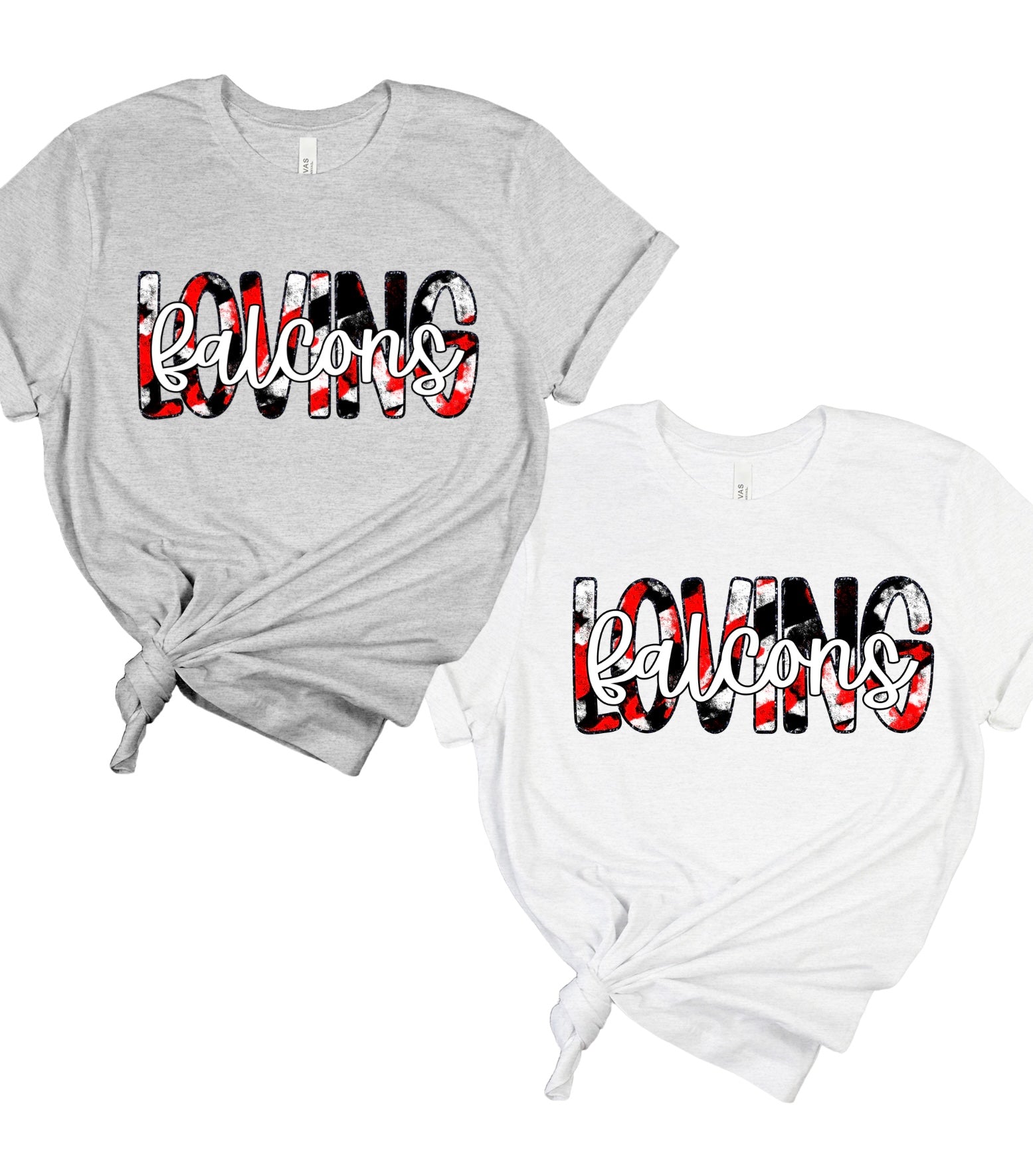 LOVING FALCONS (COLOR SMUDGE)