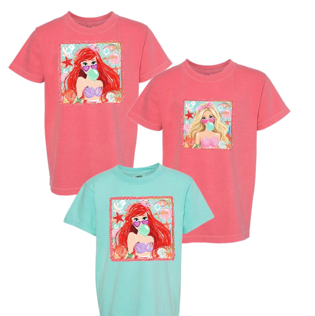 KIDS BARBIE/MERMAID TEE