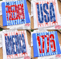 FREEDOM - USA - AMERICA - 1776