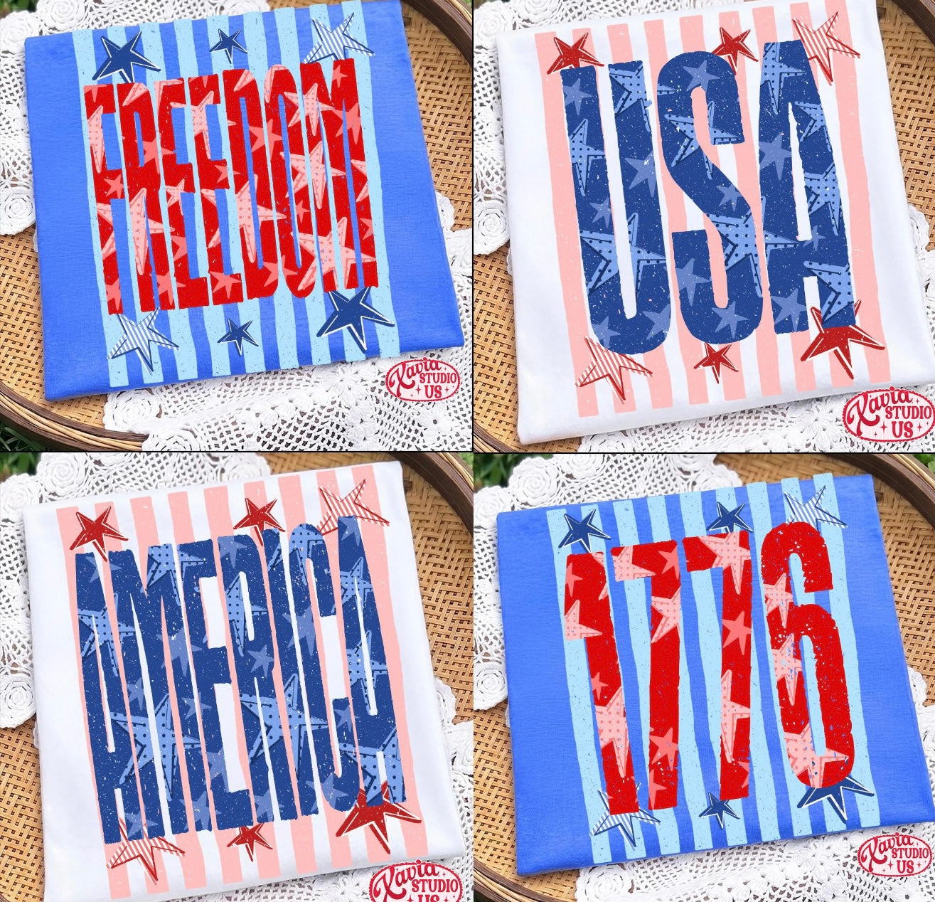 FREEDOM - USA - AMERICA - 1776