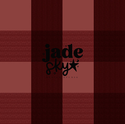 CHRISTMAS PLAID RED 2T-6/7