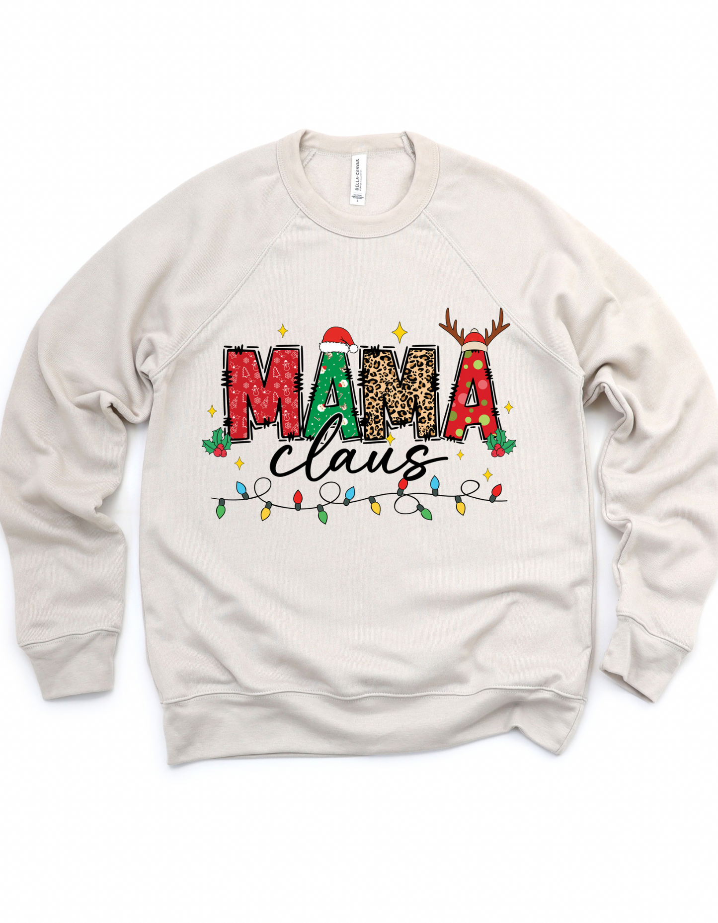 MAMA;MIMI;PAPA CLAUS SWEATSHIRT