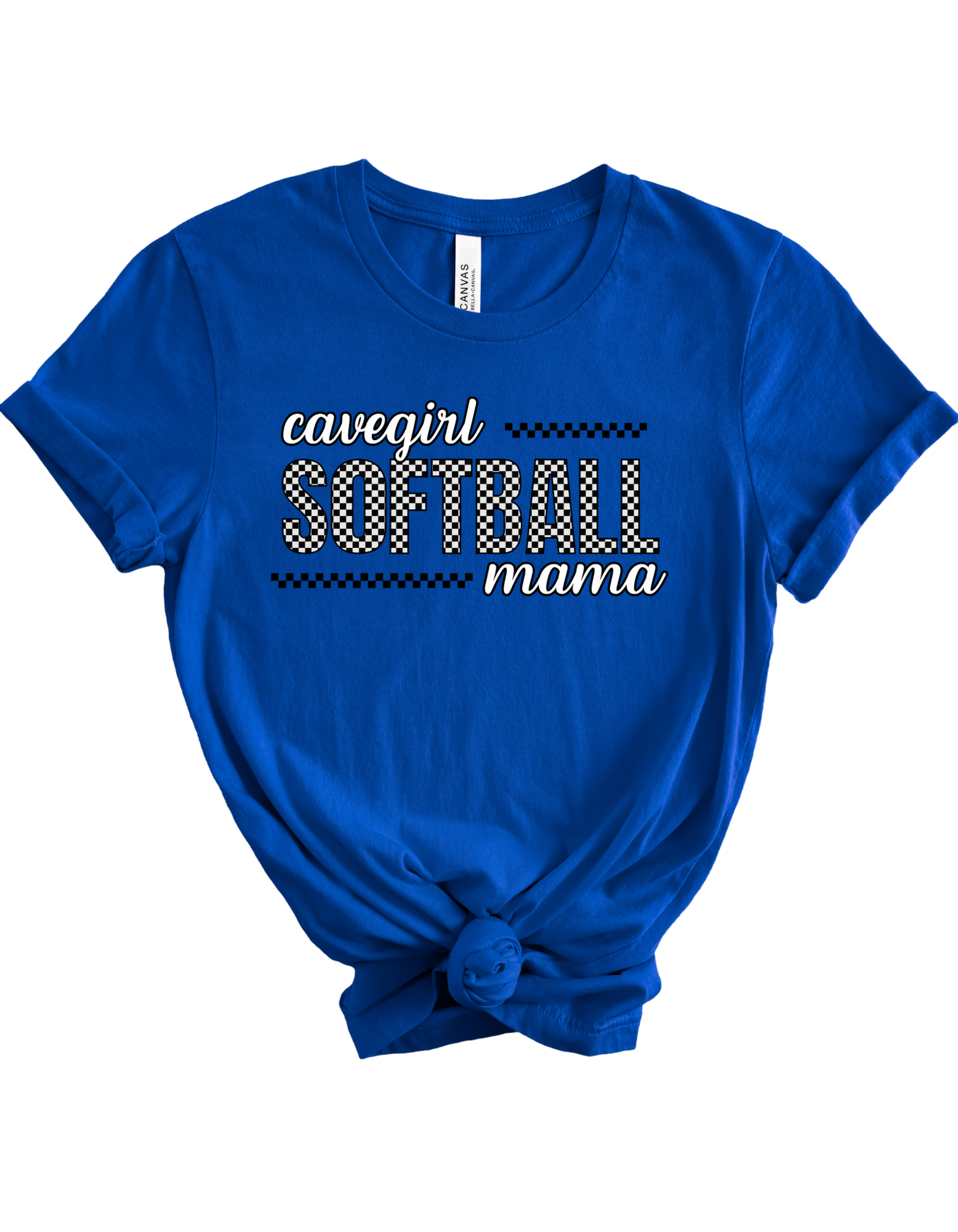 CAVEGIRL SOFTBALL MAMA
