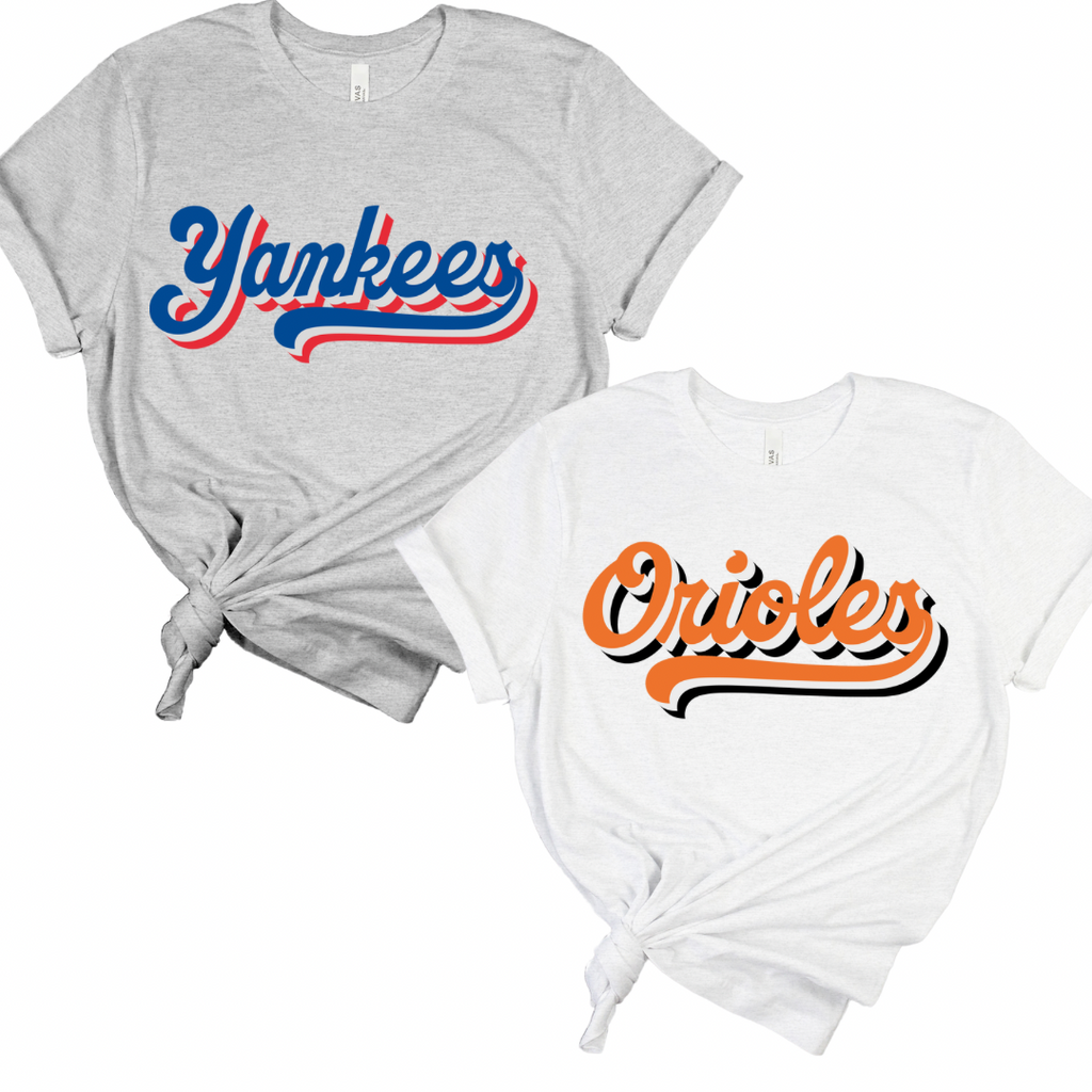 Retro Baseball Team