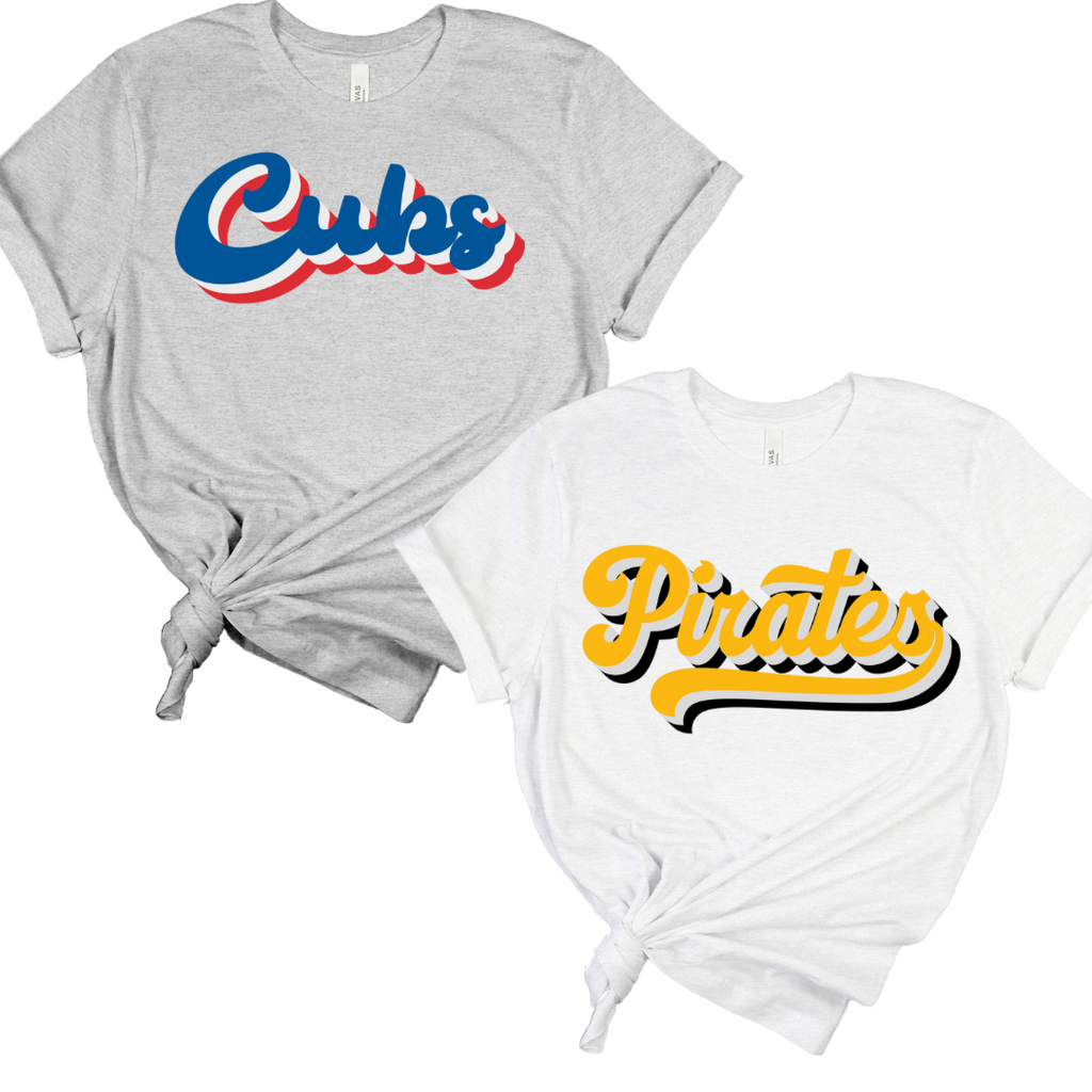 Retro Baseball Team