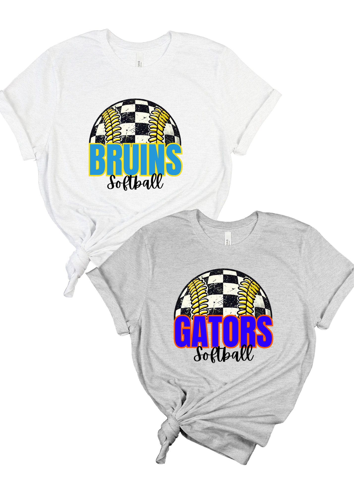 CHECKERED SOFTBALL LITTLE LEAGUE