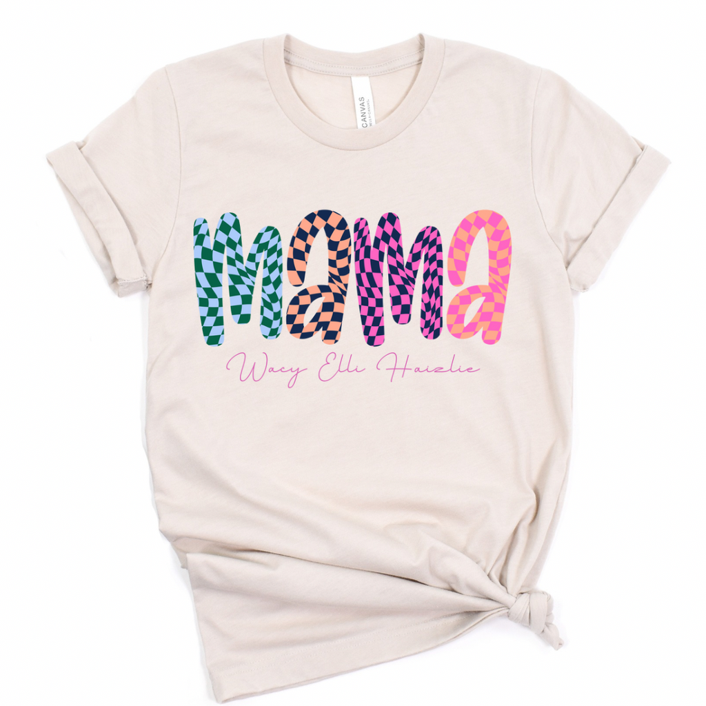 CHECKERED MAMA (MULTI COLOR)
