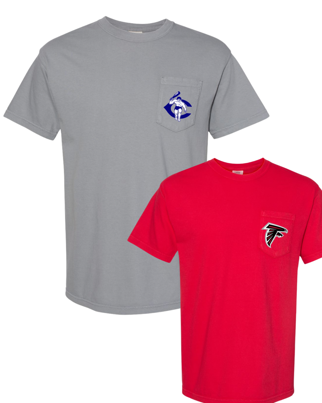 POCKET TEE FRONT ONLY