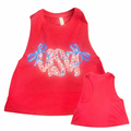 RED FLORAL USA