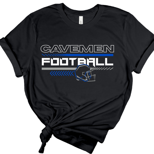 CAVEMEN FOOTBALL HELMET