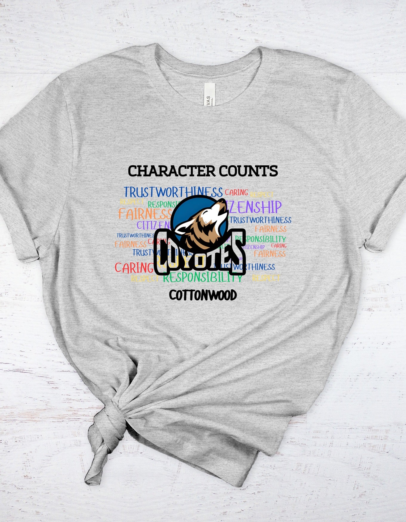 Character Counts Coyotes