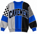 Patchwork crewneck