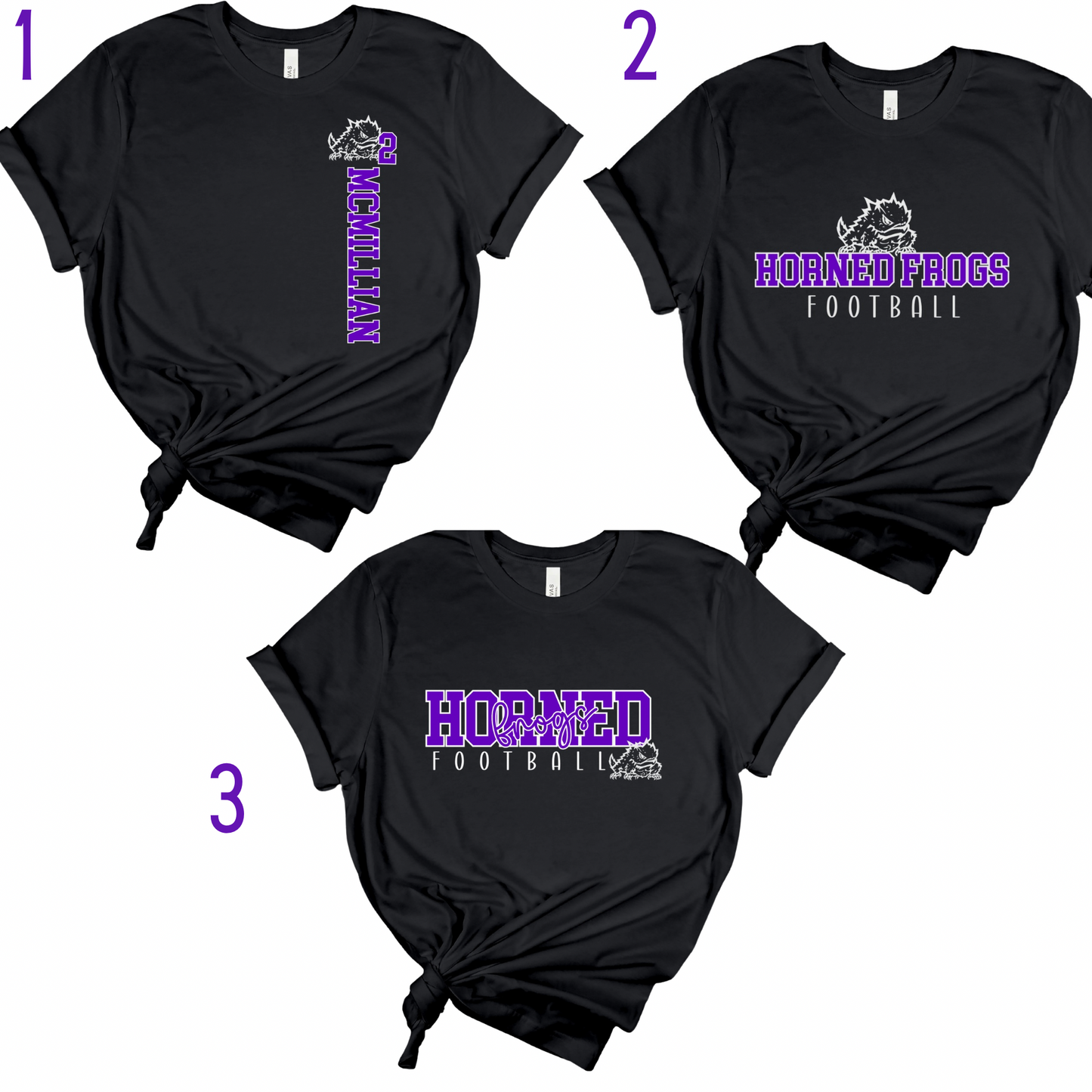 HORNED FROGS